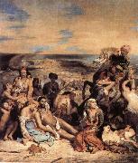 Eugene Delacroix The Massacre on Chios USA oil painting artist